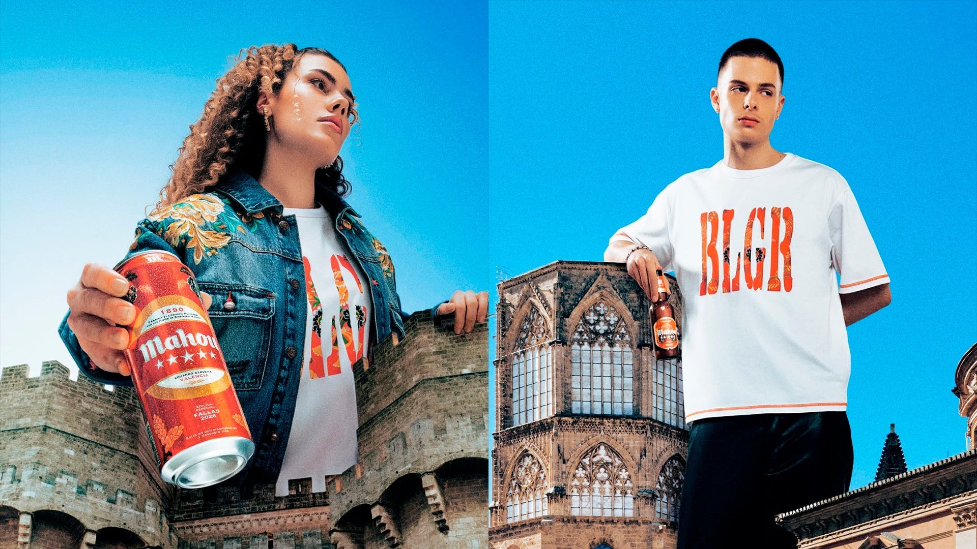 BELAGUER x MAHOU: la colaboración que transforma el tejido fallero en streetwear para las Fallas de Valencia
